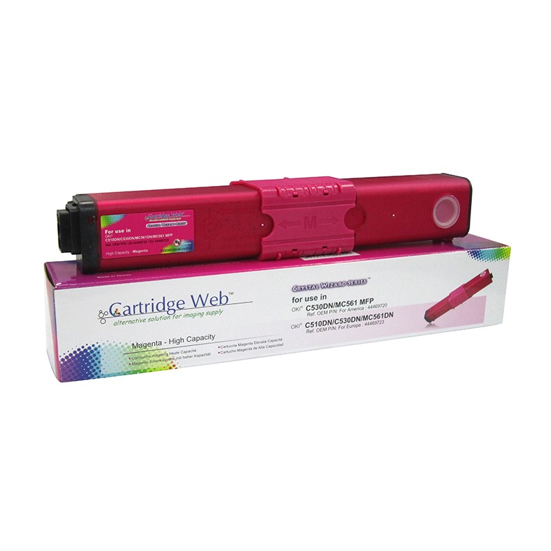 Toner Cartridge Web Magenta Oki C510 Zamiennik 44469723