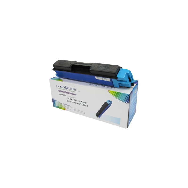 Toner Cartridge Web Cyan Kyocera Tk580 Zamiennik Tk-580C