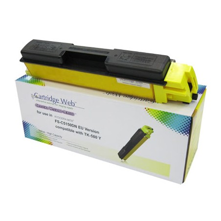 Toner Cartridge Web Yellow Kyocera Tk580 Zamiennik Tk-580Y