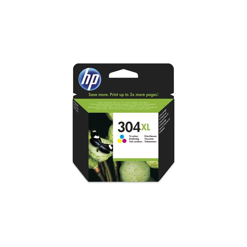 Oryginalny Tusz Cmy Hp 304Xl (N9K07Ae)