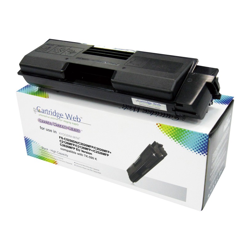 Toner Cartridge Web Black Kyocera Tk590 Zamiennik Tk-590K