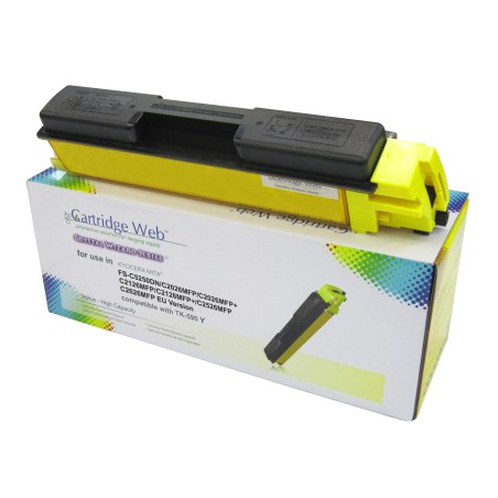 Toner Cartridge Web Yellow Kyocera Tk590 Zamiennik Tk-590Y