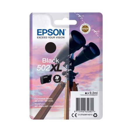 Oryginalny Tusz Black Epson 502Xl (T02W1, C13T02W14010)