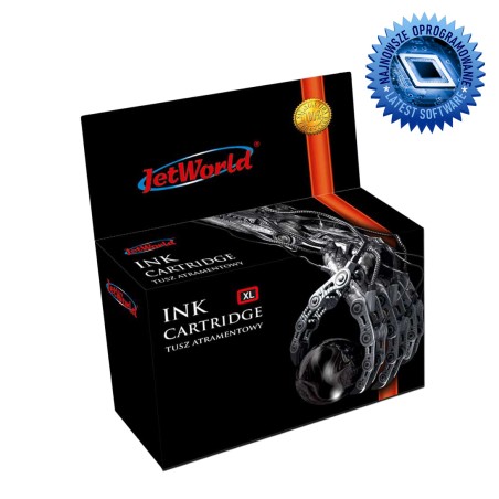 Tusz Jetworld Black Hp 924E Zamiennik Refabrykowany 4K0V0Ne (Wskazuje Poziom Tuszu) (Produkt Działa Z Urządzeniami Hp+ Wersją "E