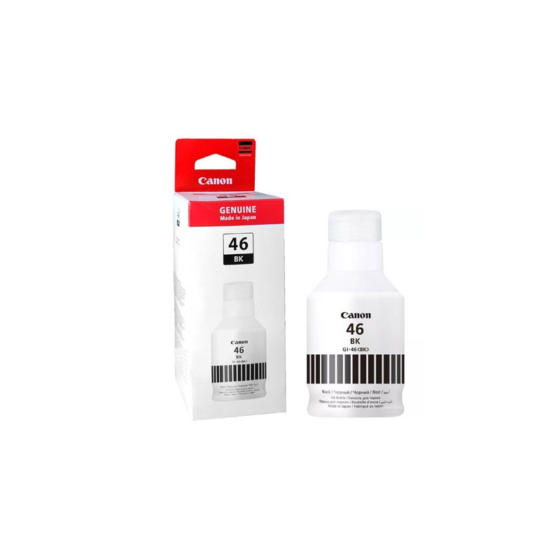 Oryginalny Tusz W Butelce Black Canon Gi-46Bk, Gi46Bk (4411C001)