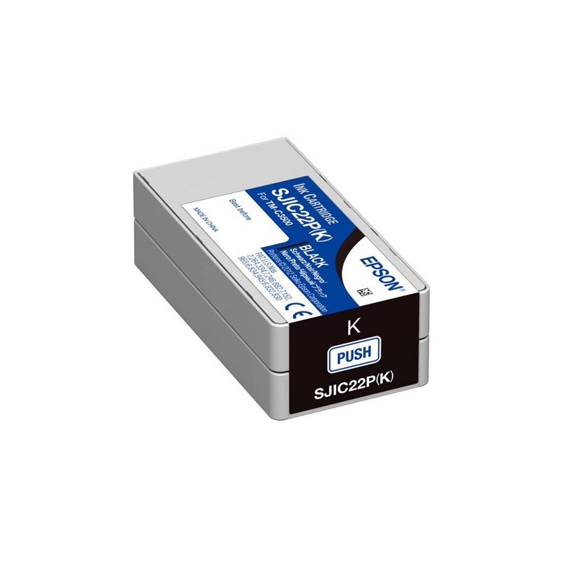 Oryginalny Tusz Black Epson Sjic22Pk, Sji-C22Pk, Sjic-22Pk (C33S020601)