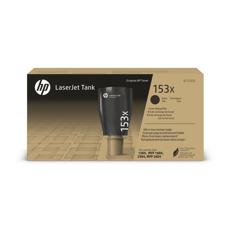 Oryginalny Toner Czarny Hp Laserjet Tank 1504, 1604 Mfp, 2504, 2604 Mfp (153X W1530X)