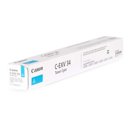 Oryginalny Toner Cyan Canon Adv Ir-C2020, Ir-C2025, Ir-C2030, Ir-C2220, Ir-C2225, Ir-C2230 (C-Exv34C, Cexv34C, 3783B002)