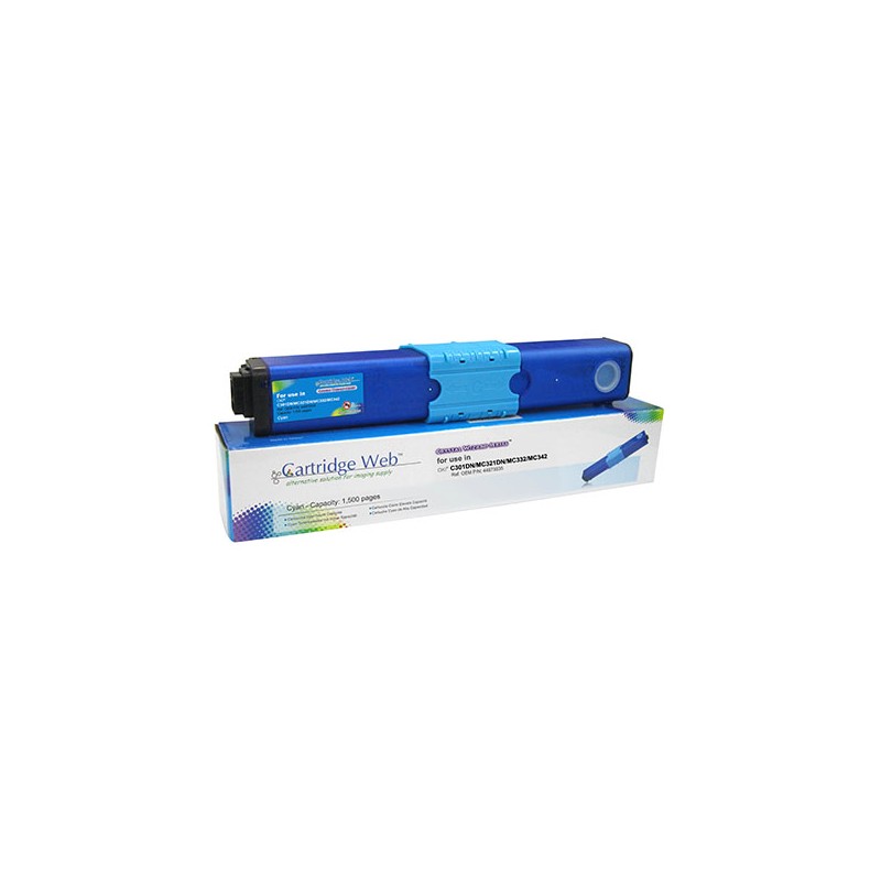 Toner Cartridge Web Cyan Oki C301 Zamiennik 44973535