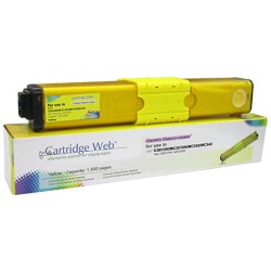 Toner Cartridge Web Yellow Oki C301 Zamiennik 44973533