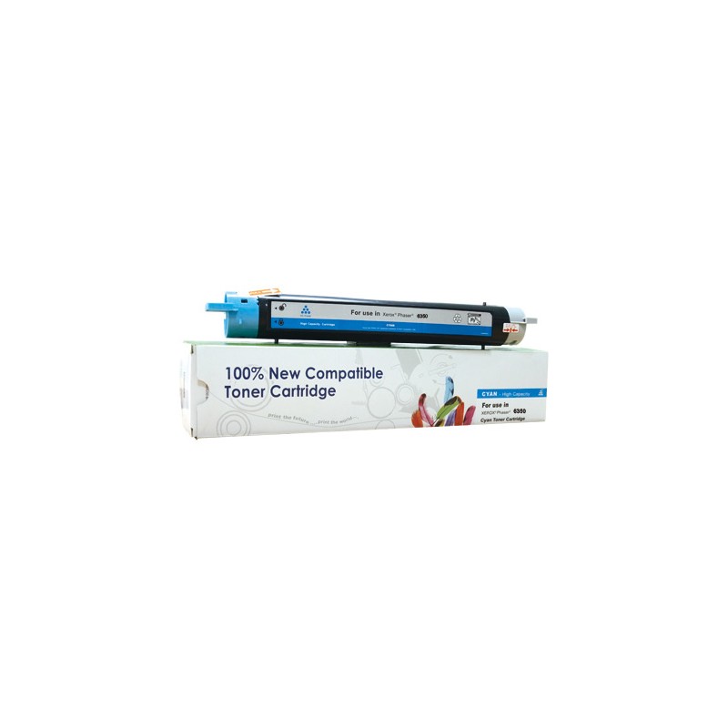 Toner Cartridge Web Cyan Xerox 6350 Zamiennik 106R01144
