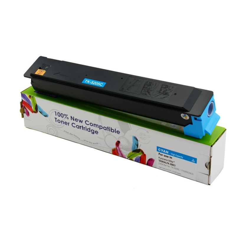 Toner Cartridge Web Cyan Kyocera Tk5205 Zamiennik Tk-5205C