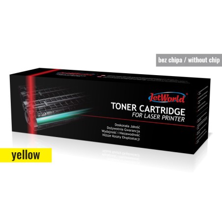 Toner Jetworld Zamiennik Hp 415A W2032A Laserjet Color Pro M454, M479 2.1K Yellow  (Toner Bez Chipa - Należy Przełożyć Z Kasety 