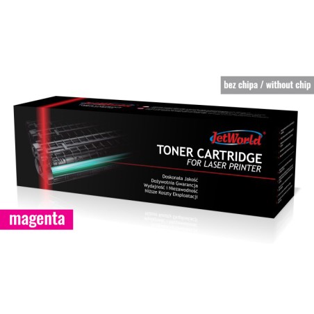 Toner Jetworld Zamiennik Hp 415A W2033A Laserjet Color Pro M454, M479 2.1K Magenta (Toner Bez Chipa - Należy Przełożyć Z Kasety 