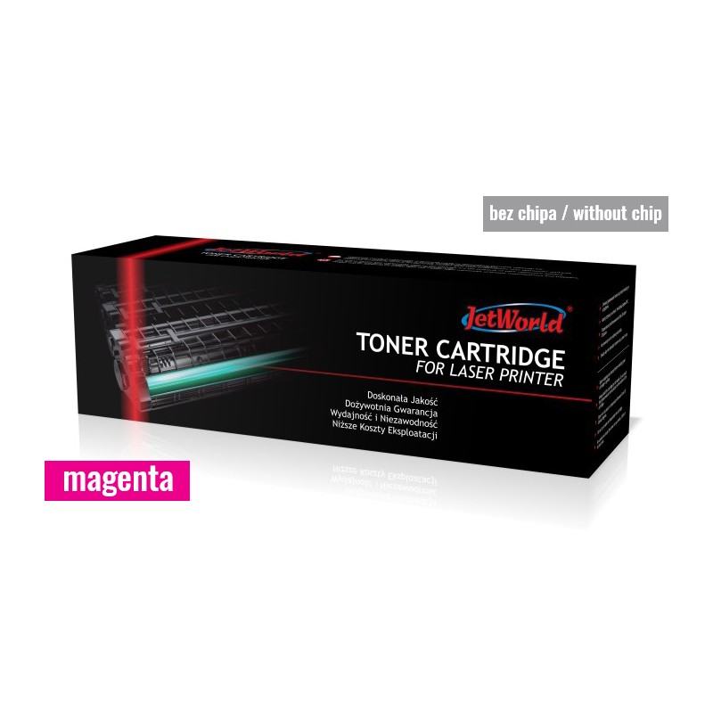 Toner Jetworld Zamiennik Hp 415A W2033A Laserjet Color Pro M454, M479 2.1K Magenta (Toner Bez Chipa - Należy Przełożyć Z Kasety 