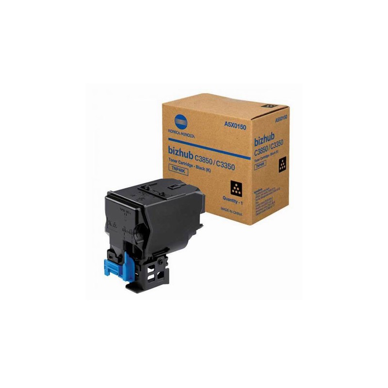 Oryginalny Toner Black Konica Minolta Bizhub C3350, C3850 (Tnp48K, Tnp-48K, A5X0150)