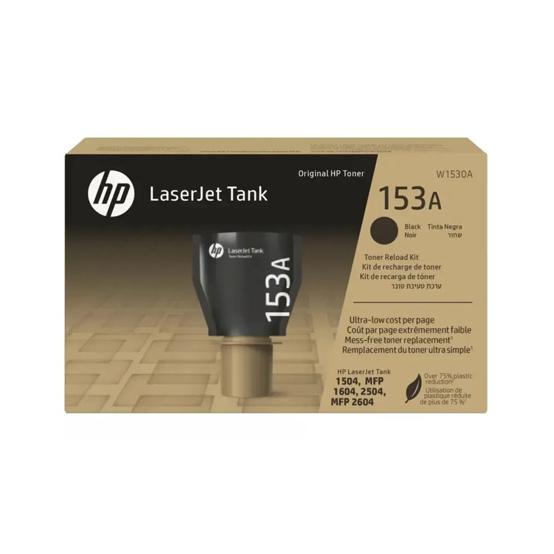Oryginalny Toner Czarny Hp Laserjet Tank 1504, 1604 Mfp, 2504, 2604 Mfp (153A W1530A)