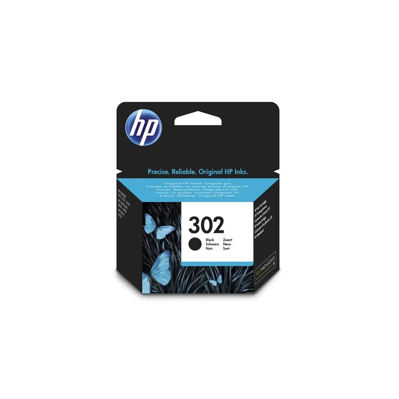 Oryginalny Tusz Black Hp 302 (F6U66Ae)