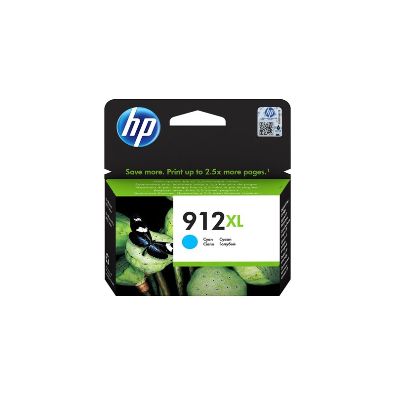 Oryginalny Tusz Cyan Hp 912Xl (3Yl81Ae)