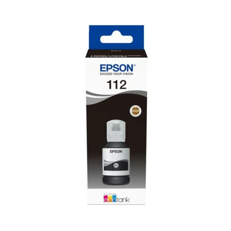 Oryginalny Tusz W Butelce Black Epson 112 (T06C1, C13T06C14A)