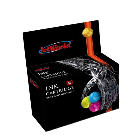 Tusz Jetworld  Trójkolorowy Hp 901Xl Zamiennik Refabrykowany Cc656Ae (Cc656Ae)