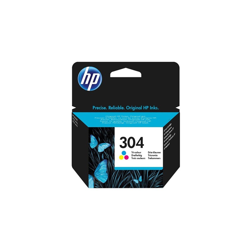 Oryginalny Tusz Cmy Hp 304 (N9K05Ae)
