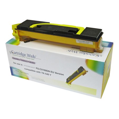 Toner Cartridge Web Yellow Kyocera Tk540/Tk542 Zamiennik Tk-540Y