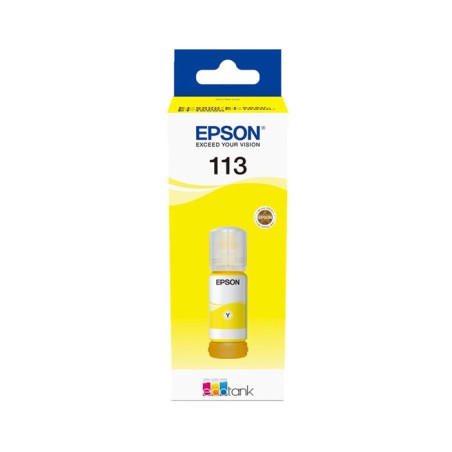Oryginalny Tusz W Butelce Yellow Epson 113 (T06B4, C13T06B440)