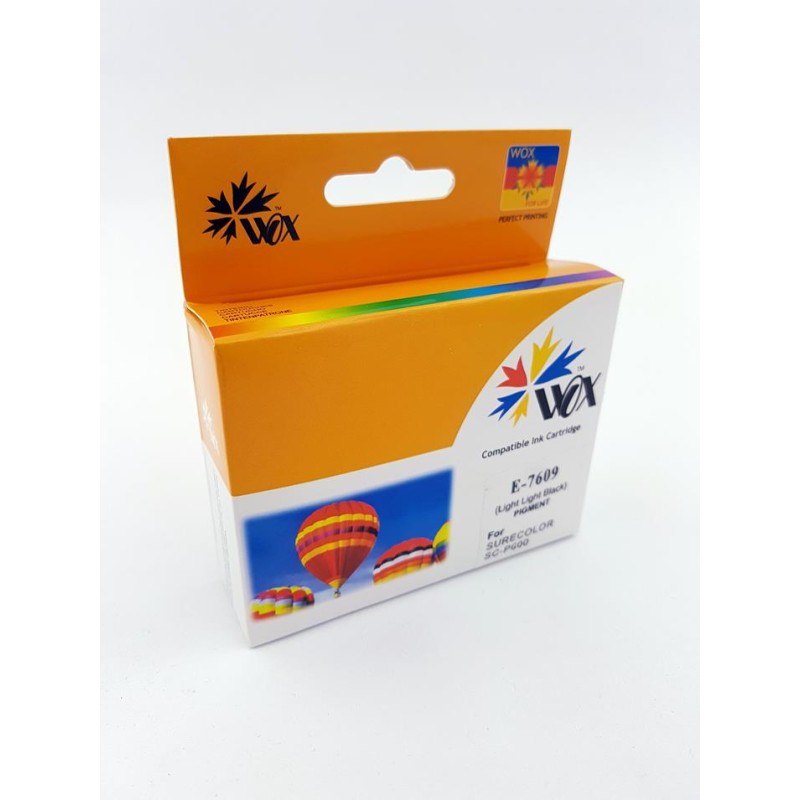 Tusz Wox Light Light Black Epson T7609 Zamiennik C13T76094010