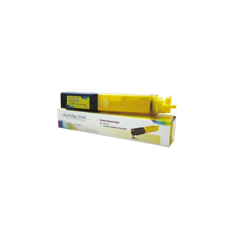 Toner Cartridge Web Yellow Oki C3400 Zamiennik 43459329