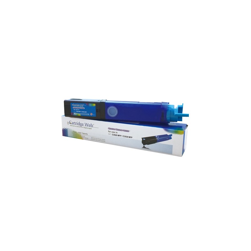 Toner Cartridge Web Cyan Oki C3520 Zamiennik 43459371