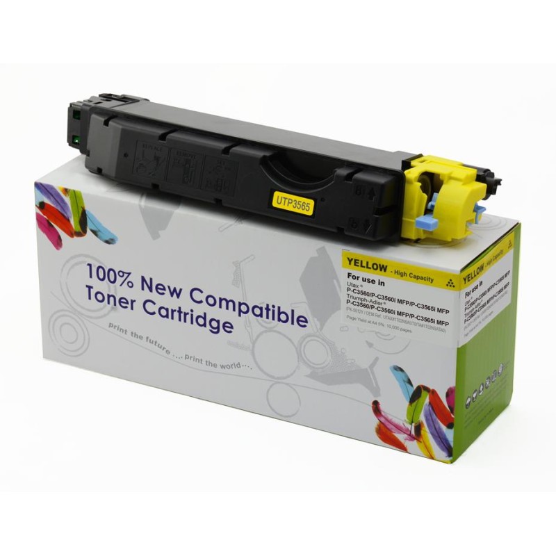 Toner Cartridge Web Yellow Utax 3560 Zamiennik Pk-5012Y, Pk5012Y (1T02Nsatu0 1T02Nsata0)