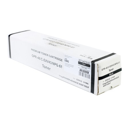 Toner Jetworld Czarny Canon Imagerunner Advance 400I, Canon Imagerunner Advance 500I Zamiennik C-Exv43 (2788B002)