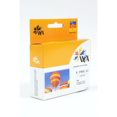 Tusz Wox Light Cyan Epson 378Xl Zamiennik C13T37954010 (C13T37854010)