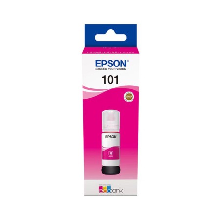 Oryginalny Tusz W Butelce Magenta Epson 101 (T03V3, C13T03V34A)