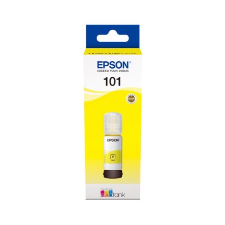 Oryginalny Tusz W Butelce Yellow Epson 101 (T03V4, C13T03V44A)
