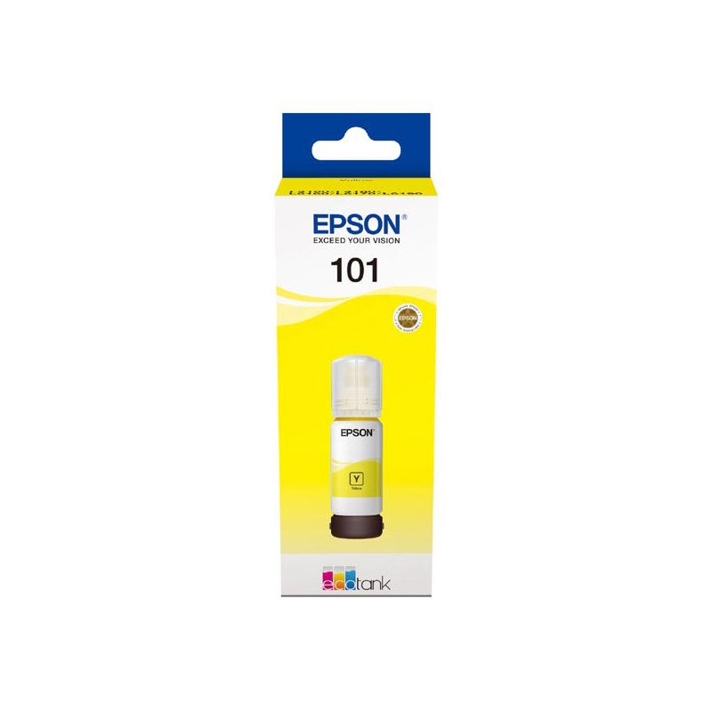 Oryginalny Tusz W Butelce Yellow Epson 101 (T03V4, C13T03V44A)