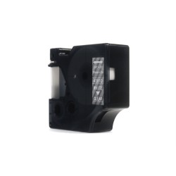 Taśma Jetworld Zamiennik Dymo D1 Biały Na Przezroczystym, 19Mm X 7M (45810) (S0720900)