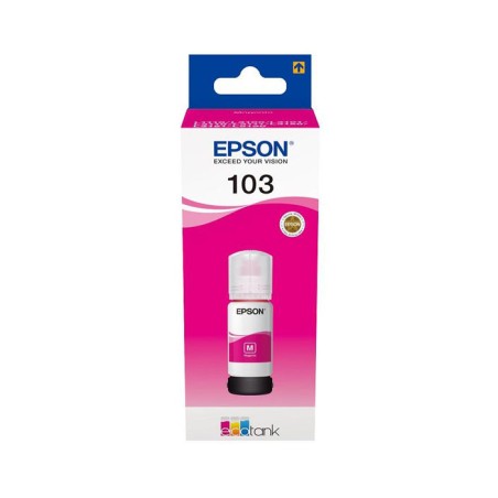Oryginalny Tusz W Butelce Magenta Epson 103 (T00S3, C13T00S34A)