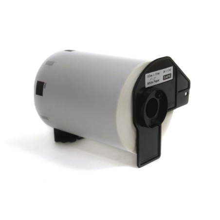 Etykiety Jetworld Zamiennik Brother Dk Czarny Na Białym 102Mm*51Mm*600 Szt.  Dk11240, Dk-11240, Dk11.240