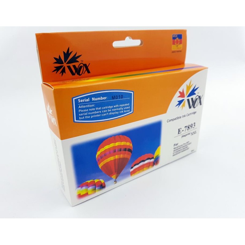 Tusz Wox Magenta Epson T7893 Zamiennik C13T789340