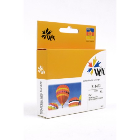 Tusz Wox Cyan Epson T3472 34Xl Zamiennik C13T34724010
