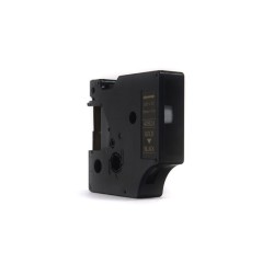 Taśma Jetworld Zamiennik Dymo D1 Złoty Na Czarnym 9Mm X 7M  Lm100, Lm100Plus, Lm100Series, Lm120P, Lm280, Lm300, Lm350, Lm350D, 