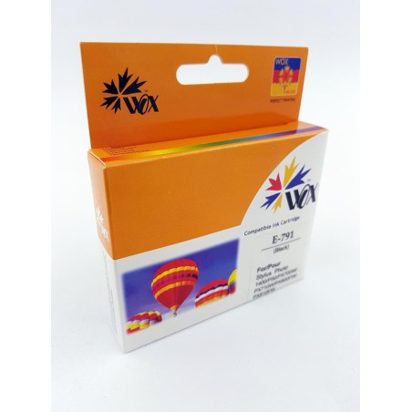 Tusz Wox Black Epson T0791 Zamiennik C13T07914010