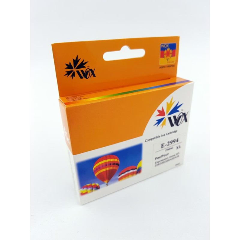 Tusz Wox Yellow Epson T2994 (T2984)  (29) Zamiennik  C13T29944010 (C13T29844010)