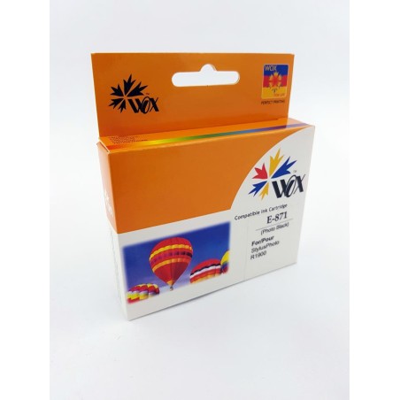 Tusz Wox Photo Black Epson T0871 Zamiennik C13T08714010
