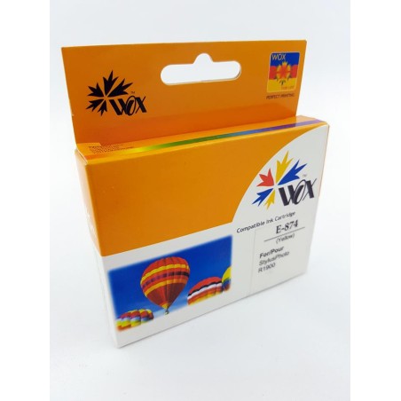 Tusz Wox Yellow Epson T0874 Zamiennik C13T08744010