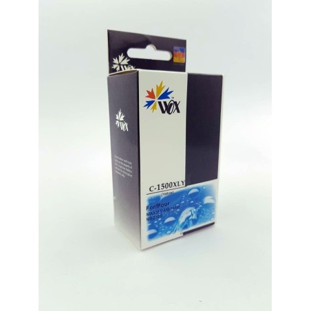 Tusz Wox Yellow Canon Pgi-1500Xly Z Chipem Zamiennik Pgi1500Xly