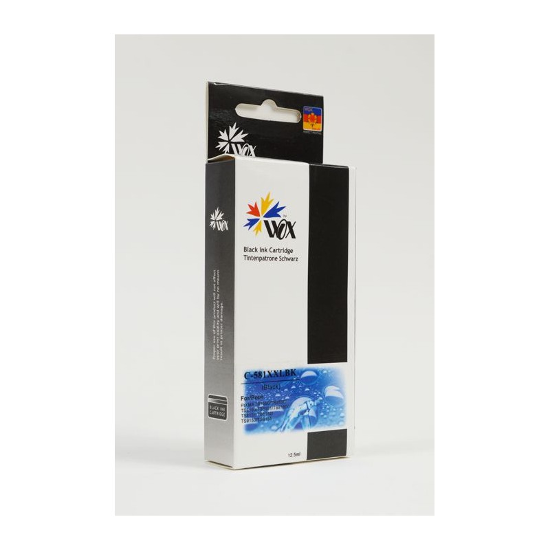 Tusz Wox Black Canon Cli581Bk Xxl Zamiennik Cli-581Bk Xxl (1998C001)
