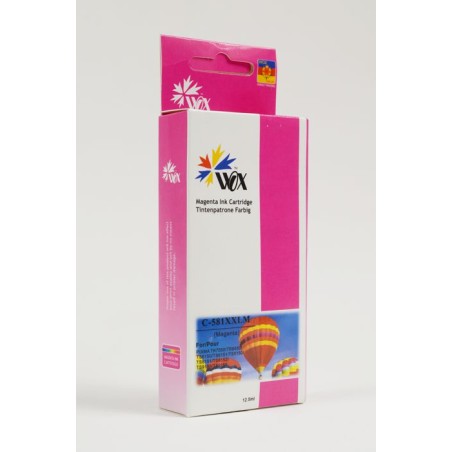 Tusz Wox Magenta Canon Cli581M Xxl Zamiennik Cli-581M Xxl (1996C001)
